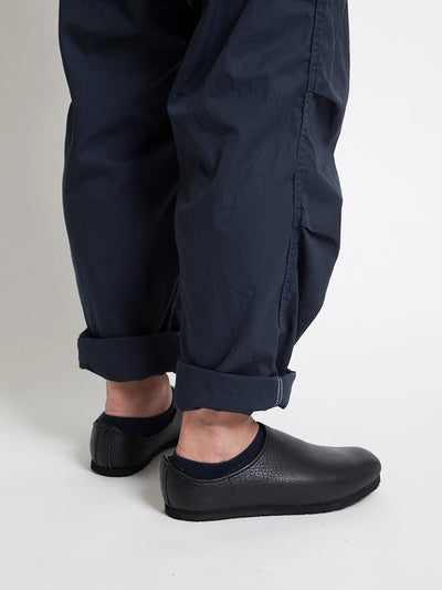 CZ010 - NAKAMURA SHOES × CORONA・Goat Skin Easy Slip-On - Black