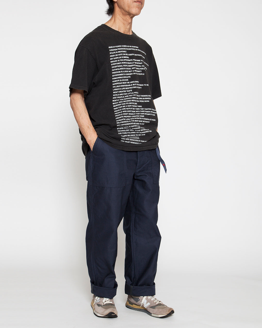 FP001・UTILITY SLACKS / Navy – THE CORONA UTILITY