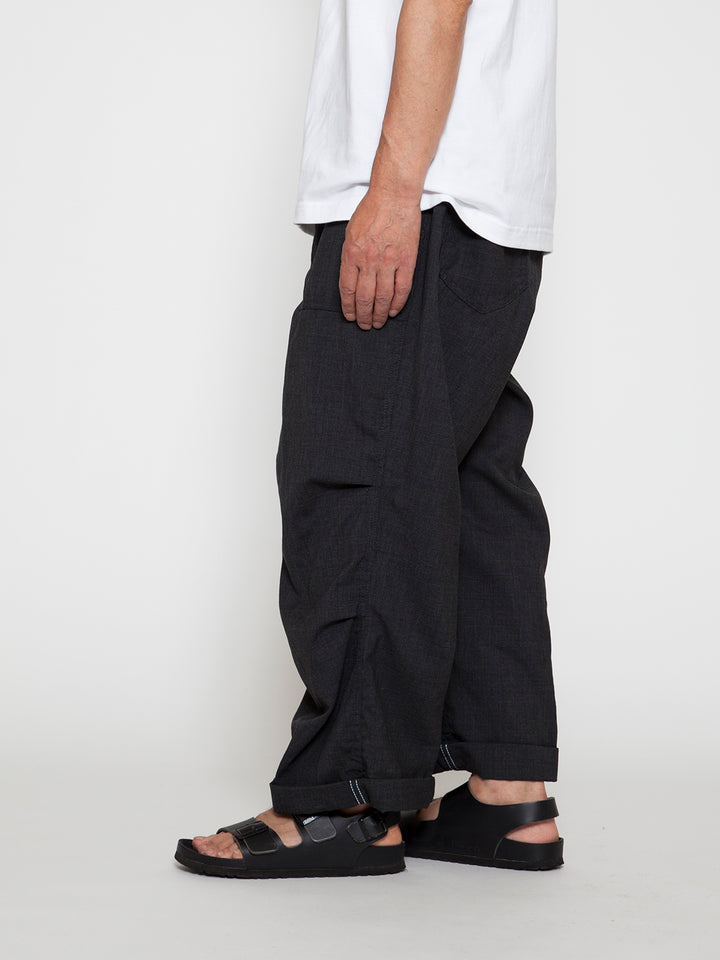 FP005E・"AGGRESSOR EASY SLACKS" / Wool Tropical Cloth - Charcoal