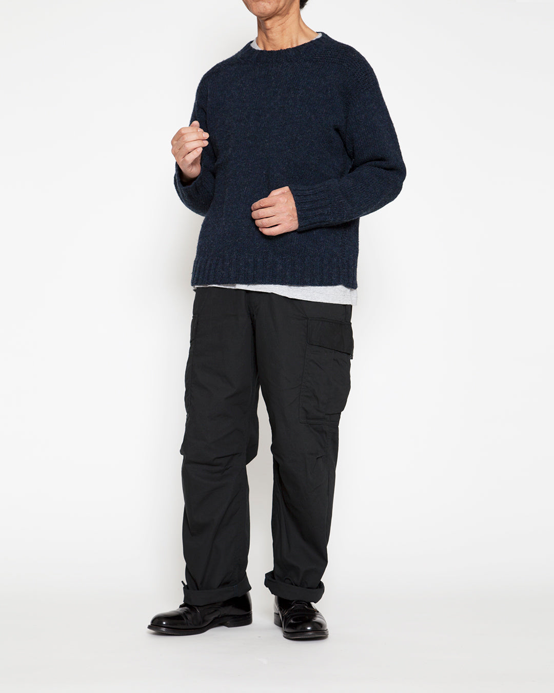 FP006E - A-1 CLOTHING × FATIGUE SLACKS "JUNGLE EASY SLACKS" / GI Poplin - Black