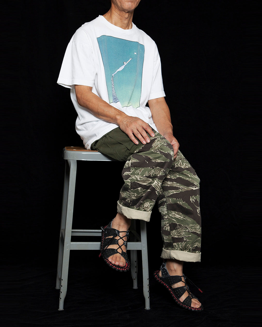 FP020・BOONIE SLACKS / Tiger Stripe w/Special Bio Wash