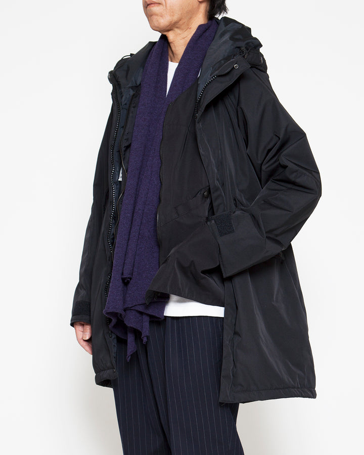 CJ008・G-1 Parka Coat / Ester Gabardine - Black