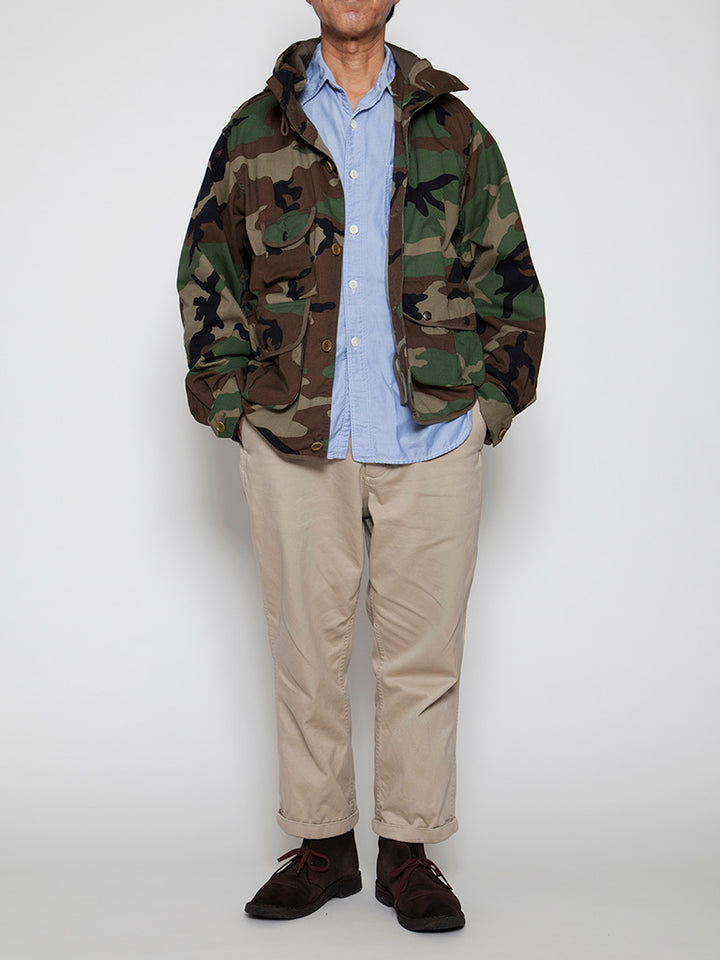 CJ039・Kerry's Parka 20 / NYCO Woodland Camouflage Pattern Twill from U.S