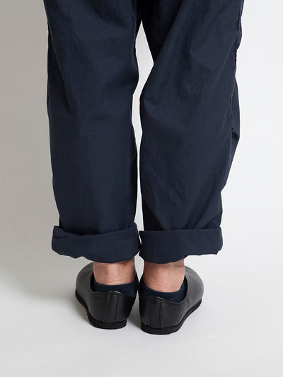 CZ010 - NAKAMURA SHOES × CORONA・Goat Skin Easy Slip-On - Black