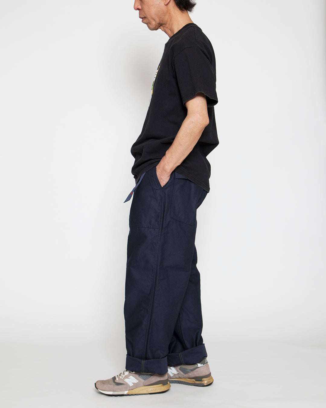 FP001・UTILITY SLACKS / Navy
