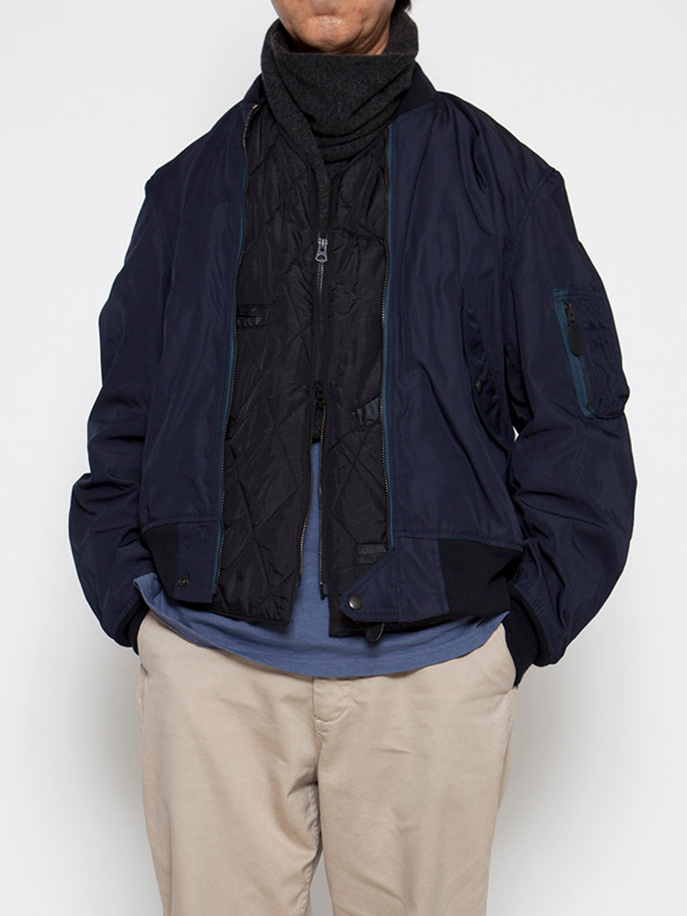 CJ042 CORONA・L-2A / ESTER GABARDINE-NAVY – THE CORONA UTILITY