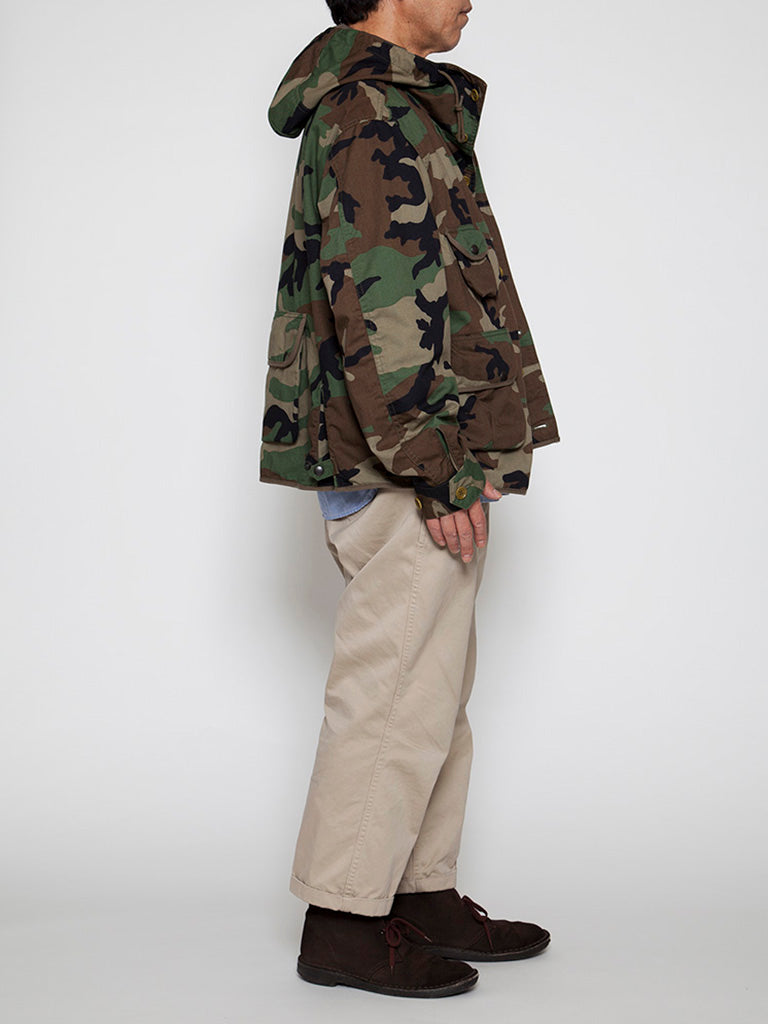 CJ039・Kerry's Parka 20 / NYCO Woodland Camouflage Pattern Twill from U.S