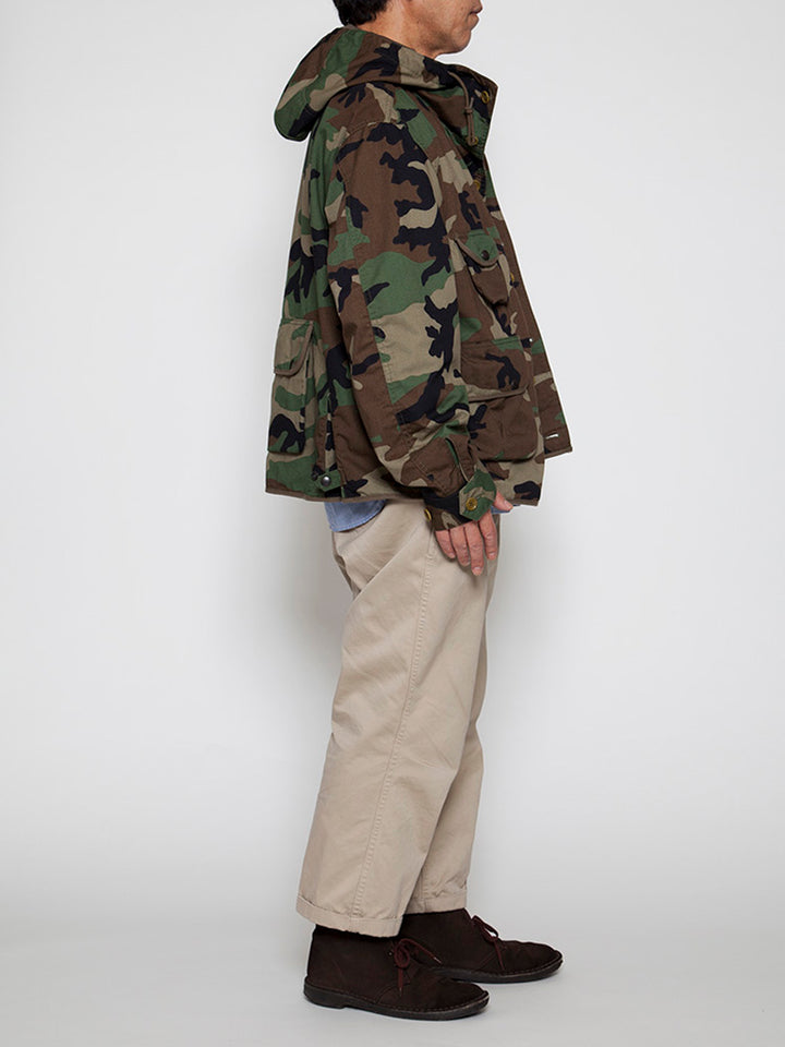 CJ039・Kerry's Parka 20 / NYCO Woodland Camouflage Pattern Twill from U.S