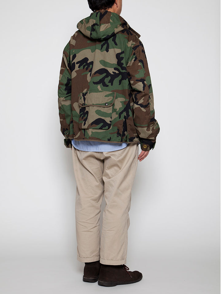 CJ039・Kerry's Parka 20 / NYCO Woodland Camouflage Pattern Twill from U.S