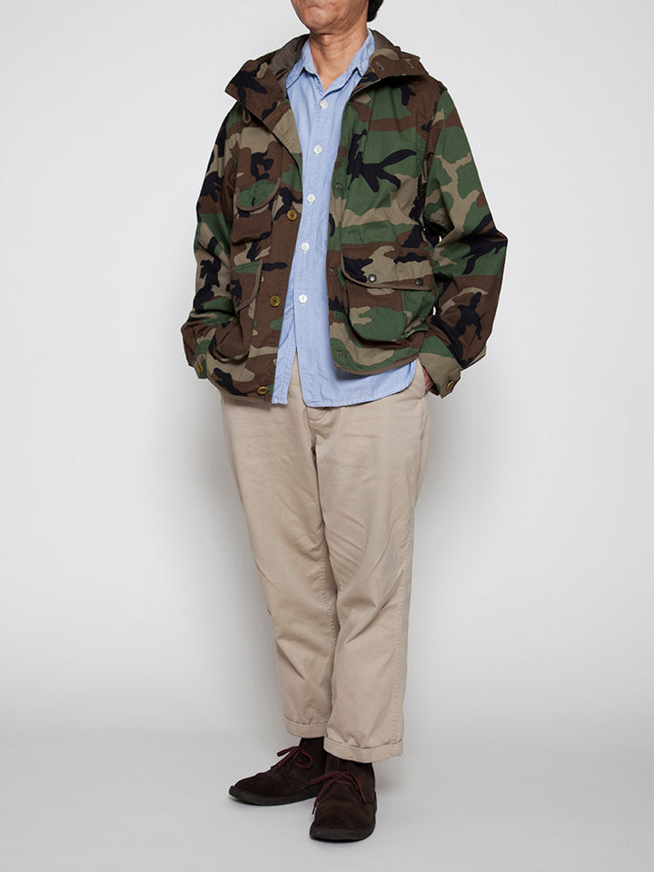 CJ039・Kerry's Parka 20 / NYCO Woodland Camouflage Pattern Twill from U.S
