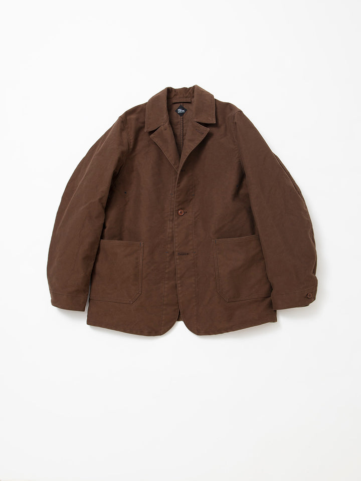 THE CORONA UTILITY - CJ002・Utility Work Coat / Cotton Moleskin / Brown