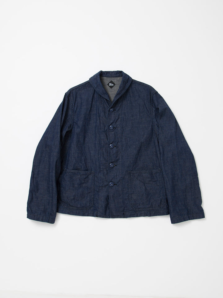 CJ004・Utility Navy Jumper / High Density Indigo Denim