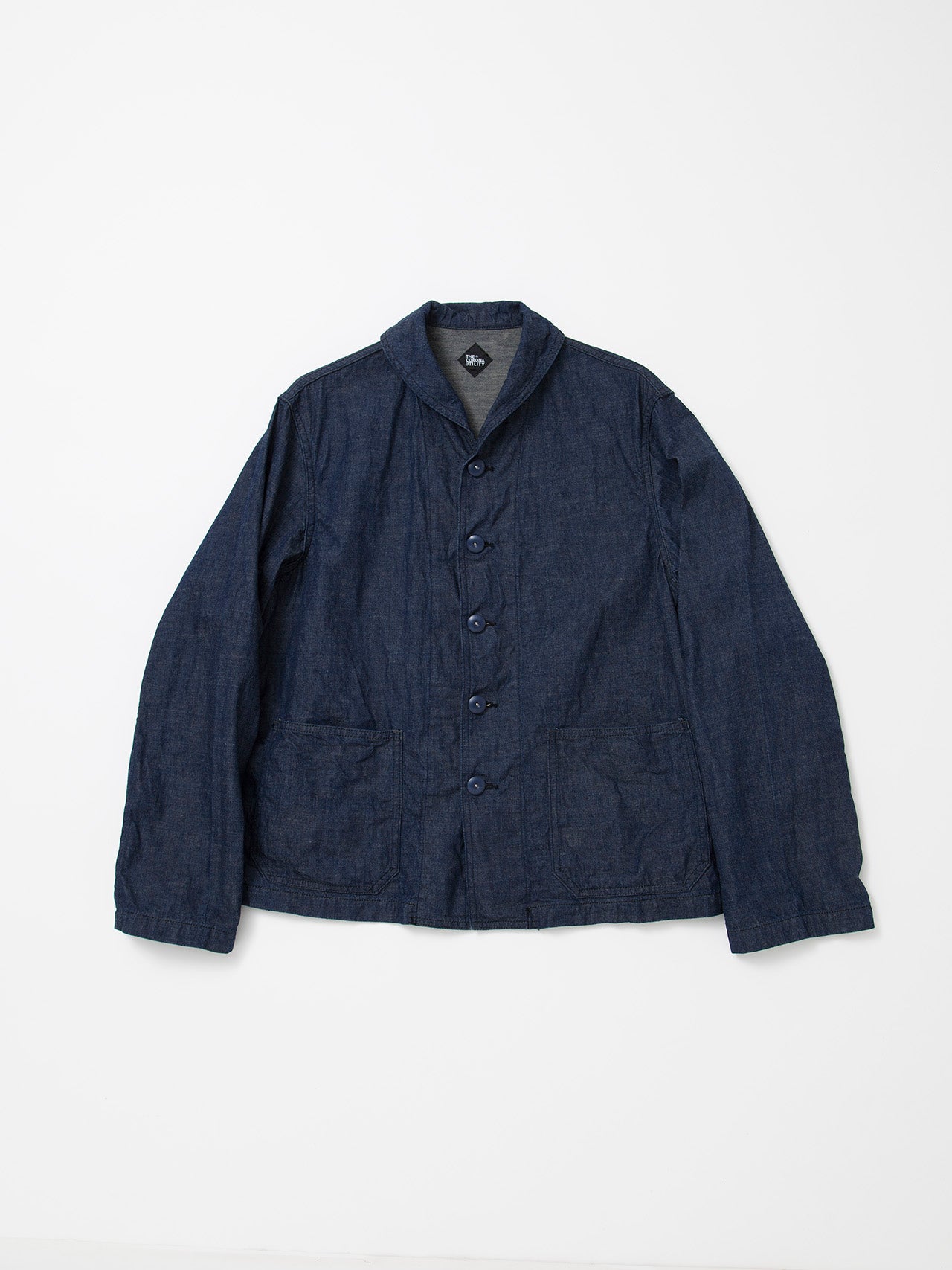 CJ004 - CORONA・Utility Navy Jumper / High Density Indigo Denim