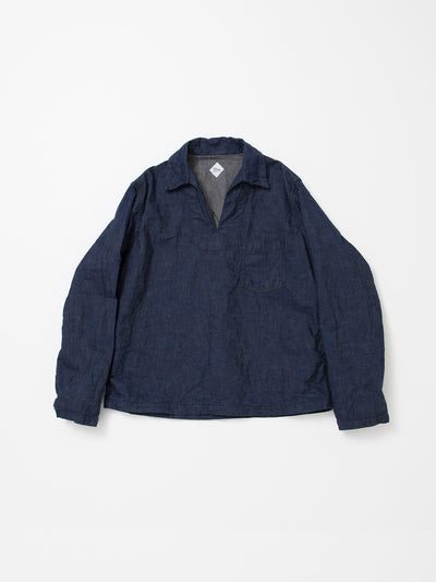 CJ005 - CORONA・Utility Sailor Jacket / 8.5oz High Density Indigo Denim