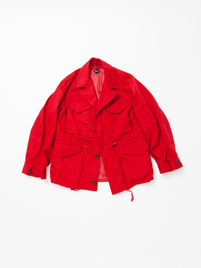 CJ007 - CORONA・M-43 Field Jacket / Weather Cloth - Red