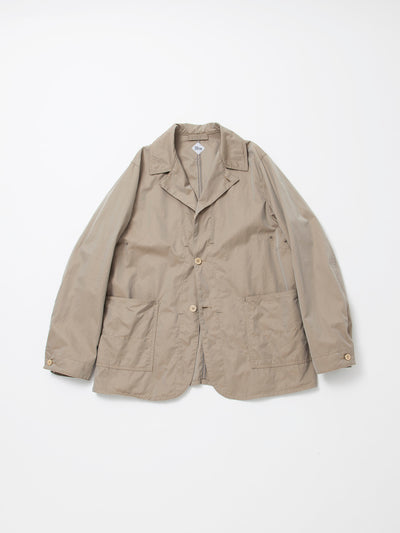 CJ034 - CORONA・Utility Work Coat / High Density Chambray Gabardine - Beige