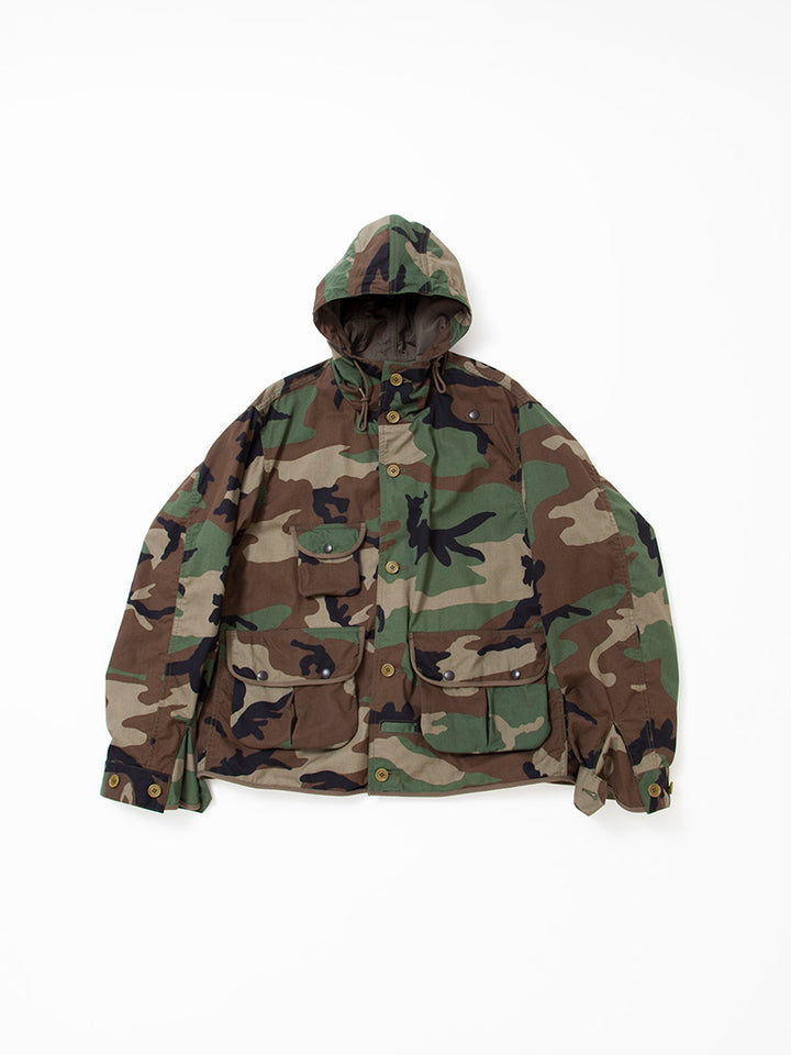 CJ039・Kerry's Parka 20 / NYCO Woodland Camouflage Pattern Twill from U.S