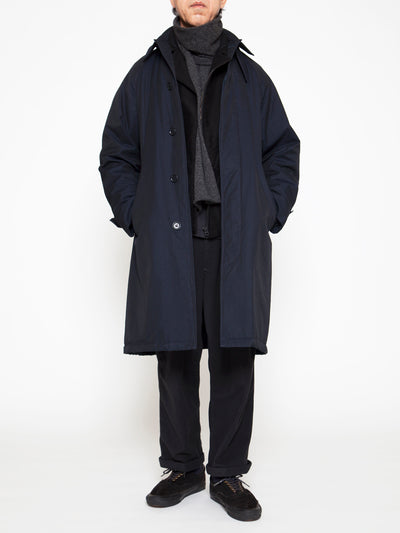 CJ046 - CORONA・Up Duster Coat RB21 / High Density Chambray Gabardine - Midnight Navy