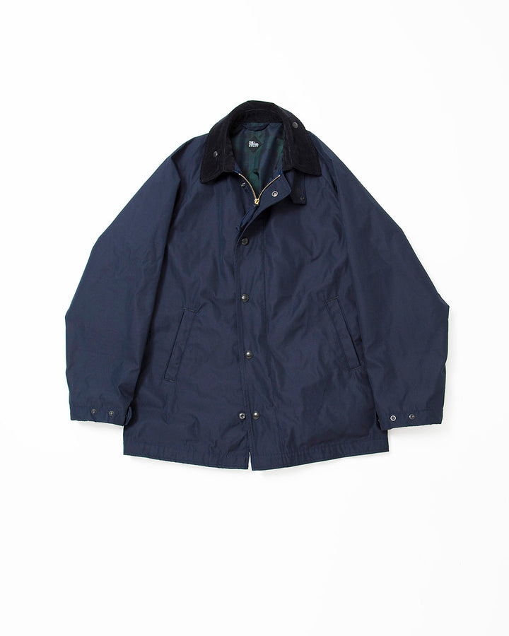 THE CORONA UTILITY - CJ054・A-2 Deck Jacket Long / Ester Gabardine - Navy