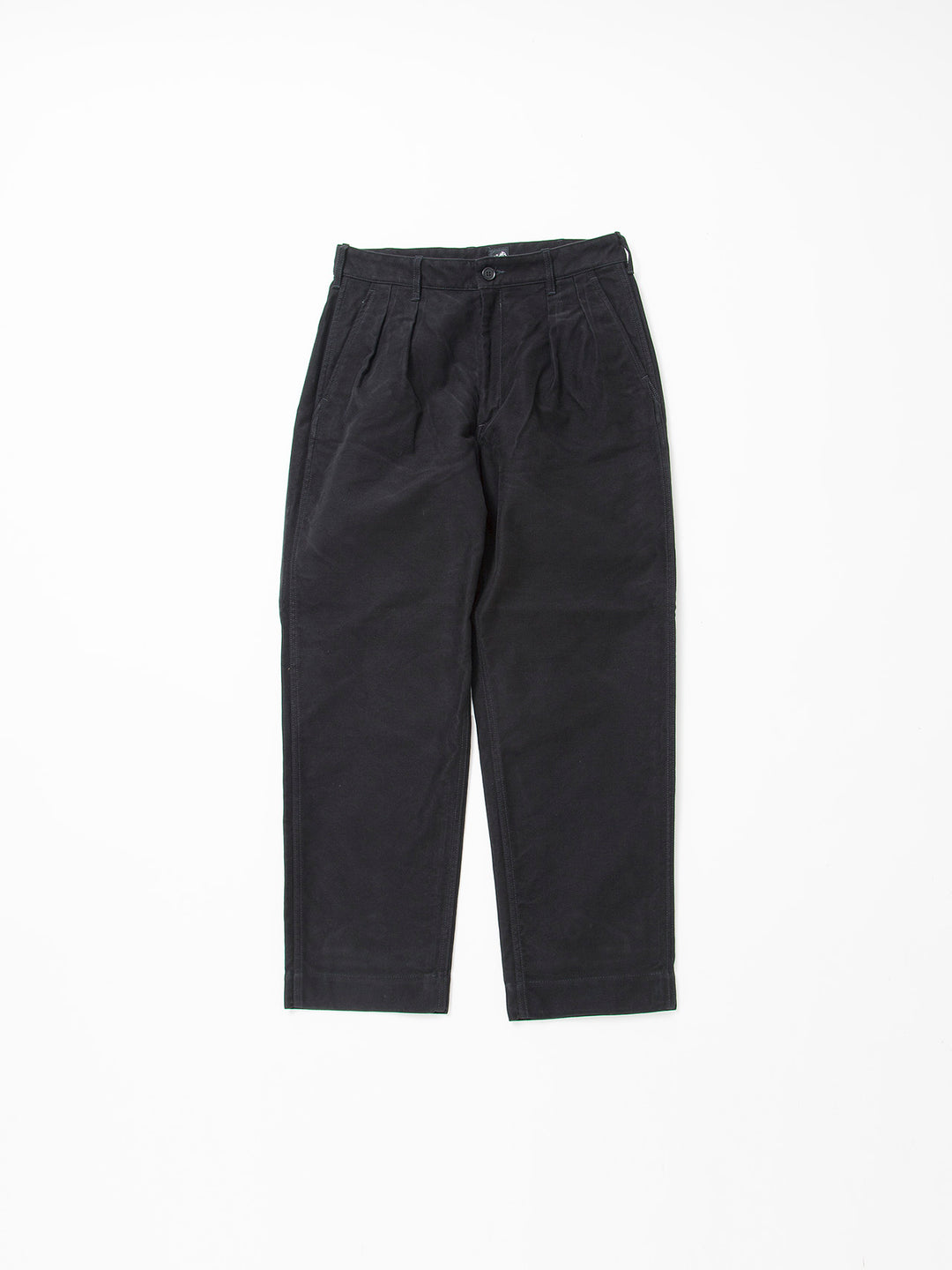 THE CORONA UTILITY - CP026・2T Desert Slacks / Cotton Moleskin - Black