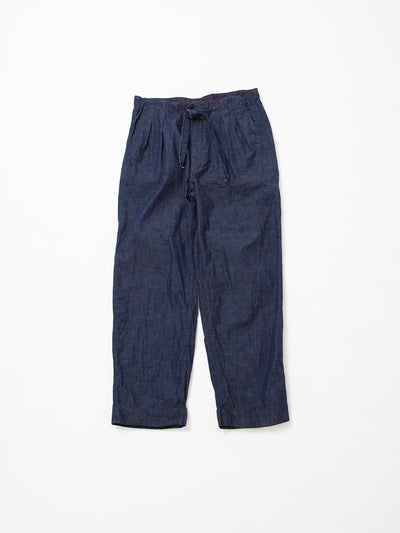 CP026E - CORONA・2T Desert Slacks / 8.5oz High Density Indigo Denim