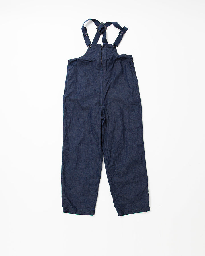CP037・NAVY OVER PANTS / Indigo Denim