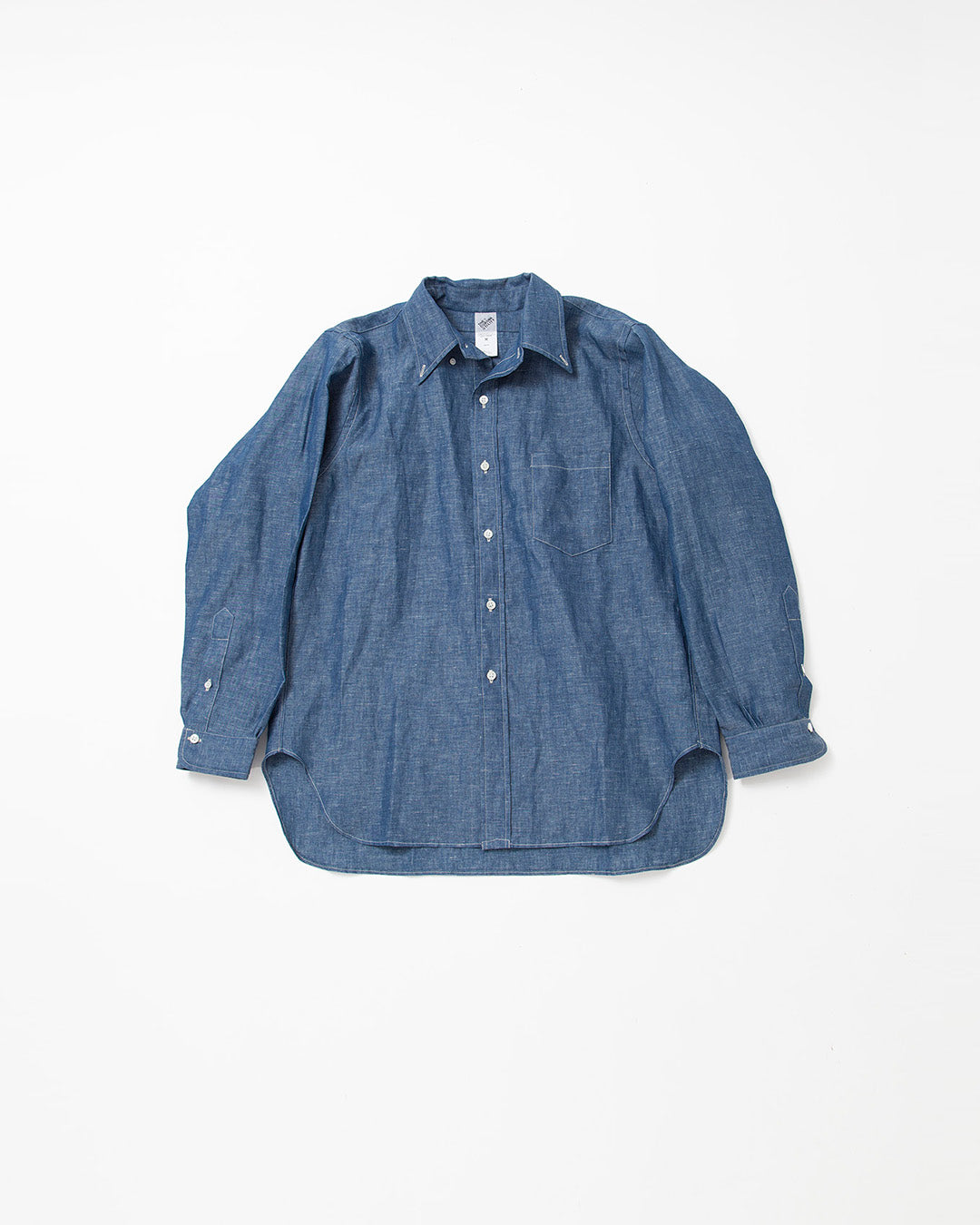 THE CORONA UTILITY・White Collar Work Shirt / Blue