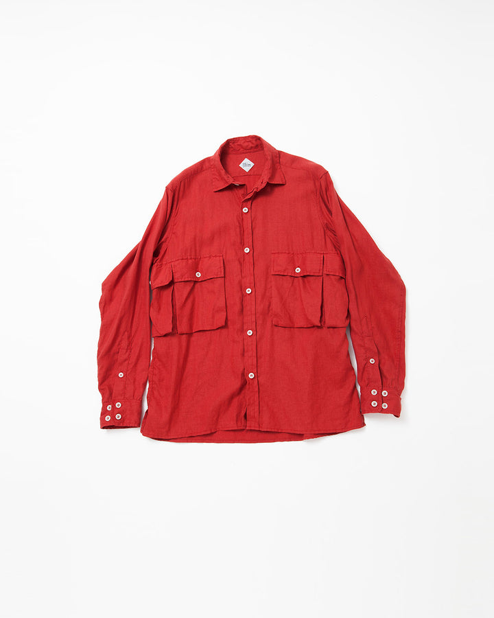 CS081・Hunter Hiker Jac Shirt / Red