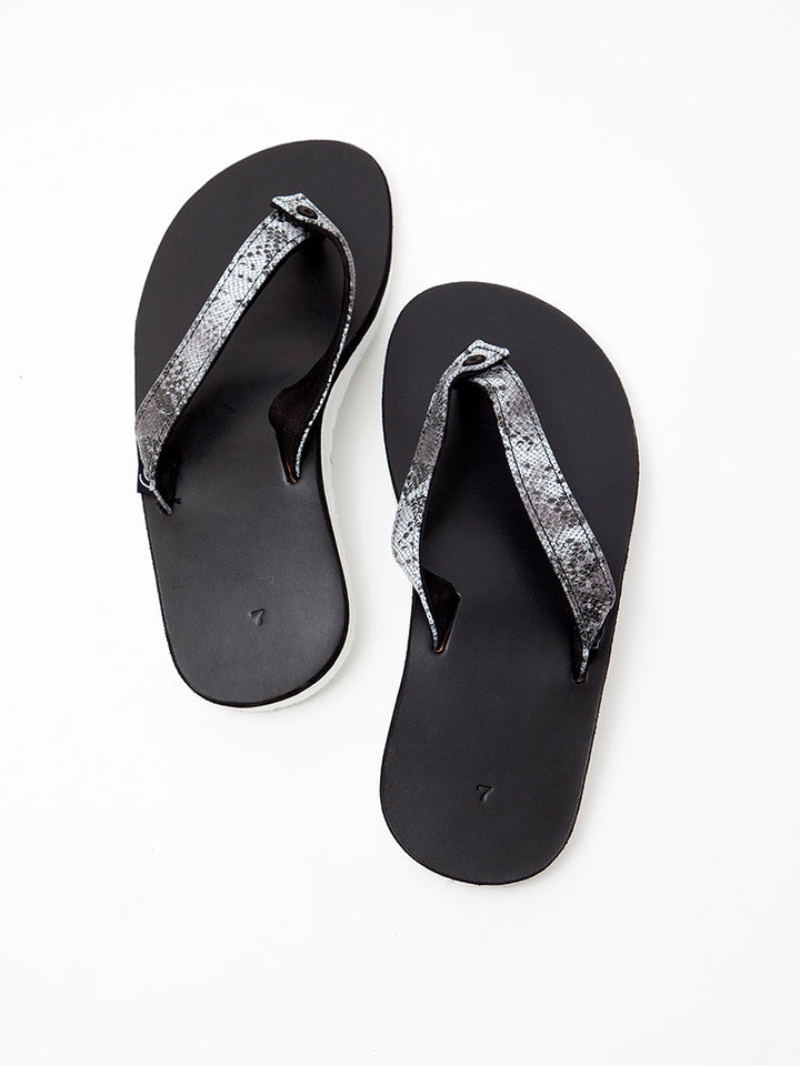 NAKAMURA SHOES × THE CORONA UTILITY - CZ002・PYTHON SANDALS