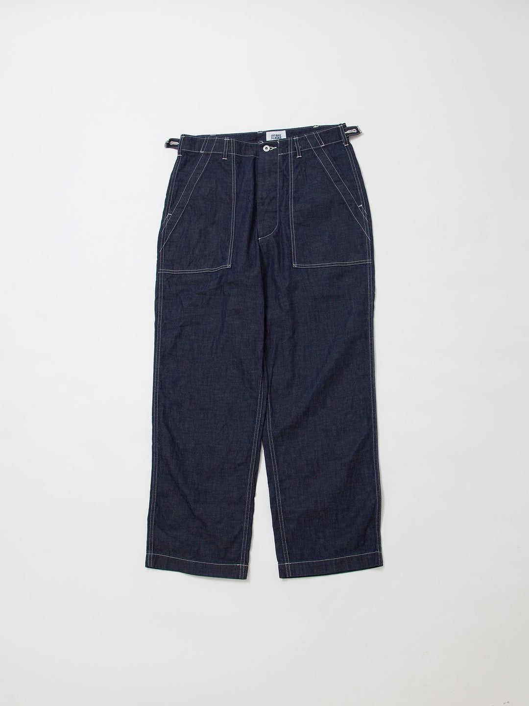 FATIGUE SLACKS - FP001・"UTILITY SLACKS" / High Density Indigo Denim w/Natural Stitch