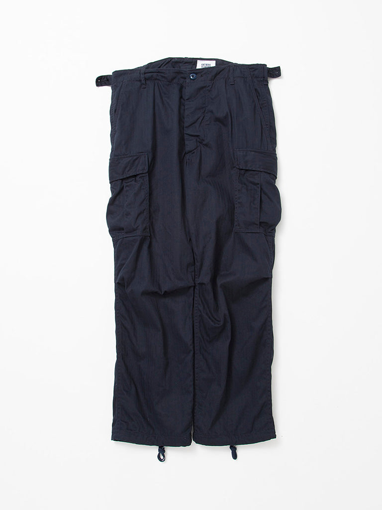 FP006 - FATIGUE SLACKS "JUNGLE SLACKS" / Cotton H.B.T - Navy