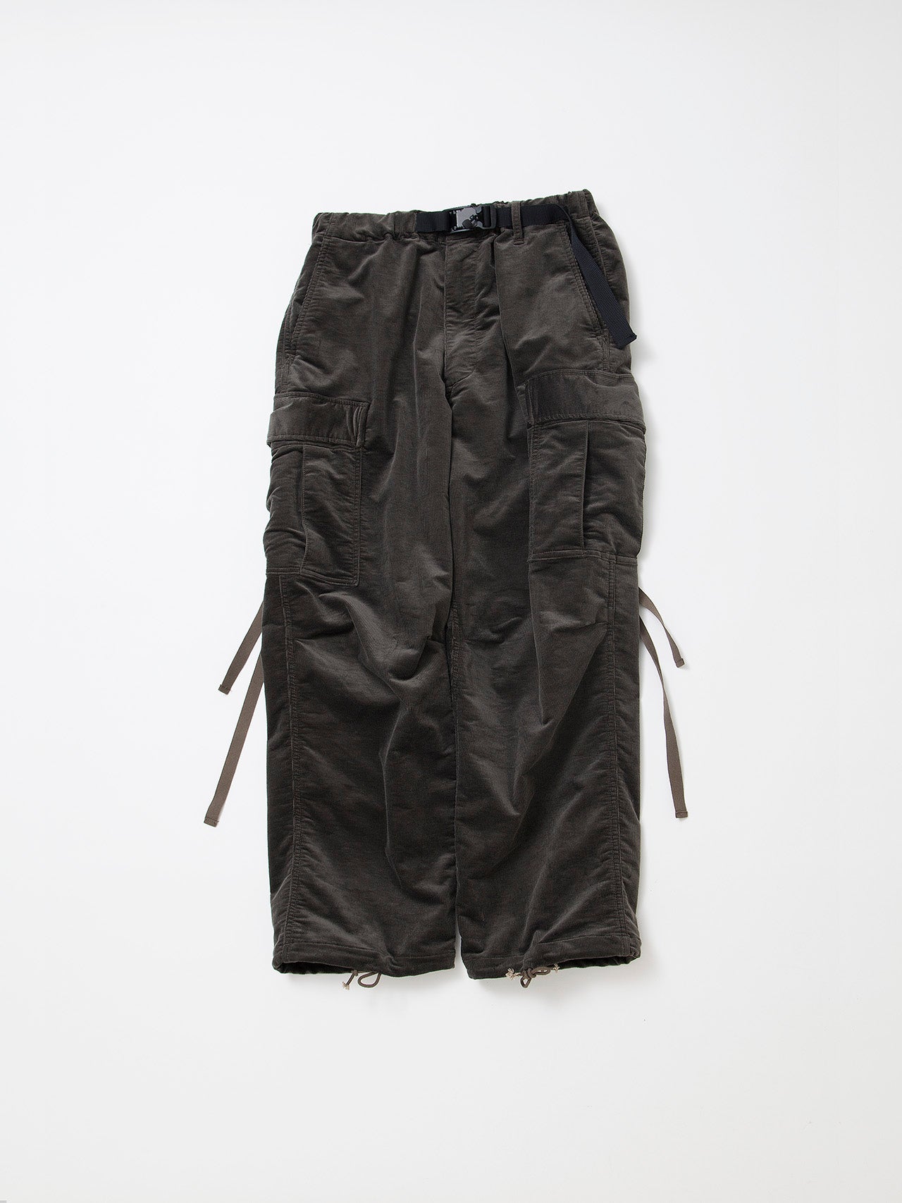FP006E - FATIGUE SLACKS "JUNGLE EASY SLACKS" / Stretch Corduroy - Olive Green