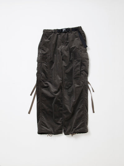FP006E - FATIGUE SLACKS "JUNGLE EASY SLACKS" / Stretch Corduroy - Olive Green