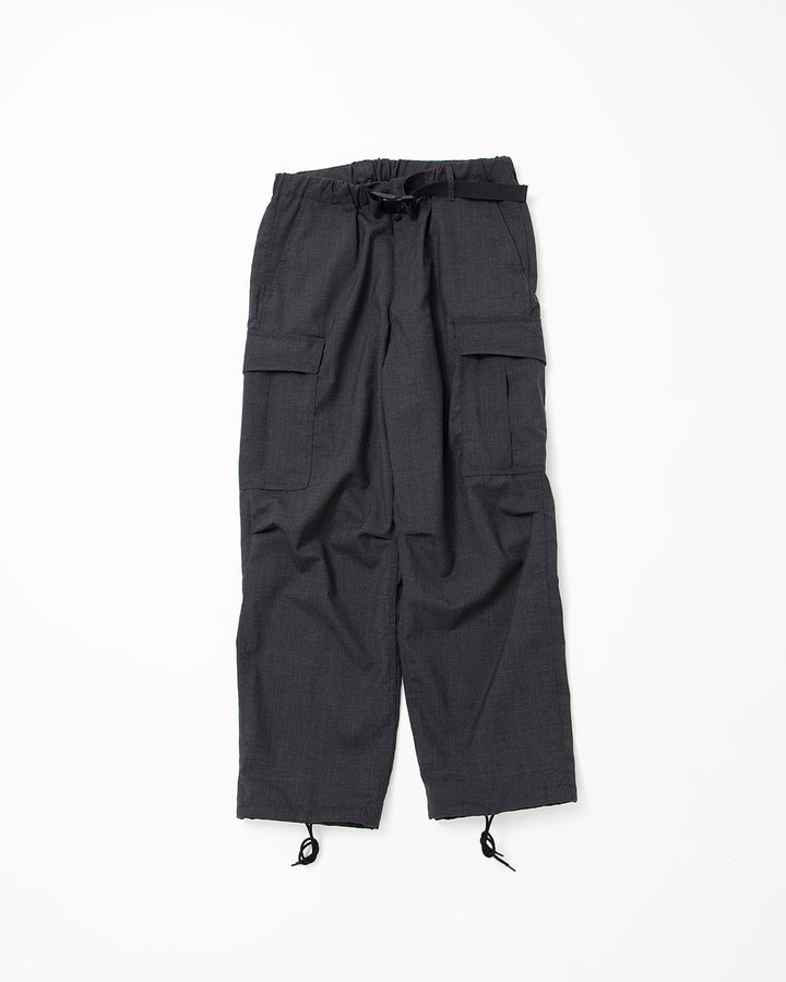 FP006E・JUNGLE EASY SLACKS / Heather Charcoal