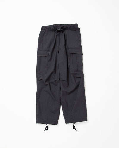FATIGUE SLACKS - JUNGLE EASY SLACKS / Heather Charcoal