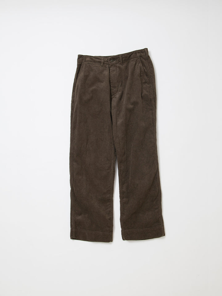 FP010・"DESERT SLACKS" / Cotton Corduroy - Olive