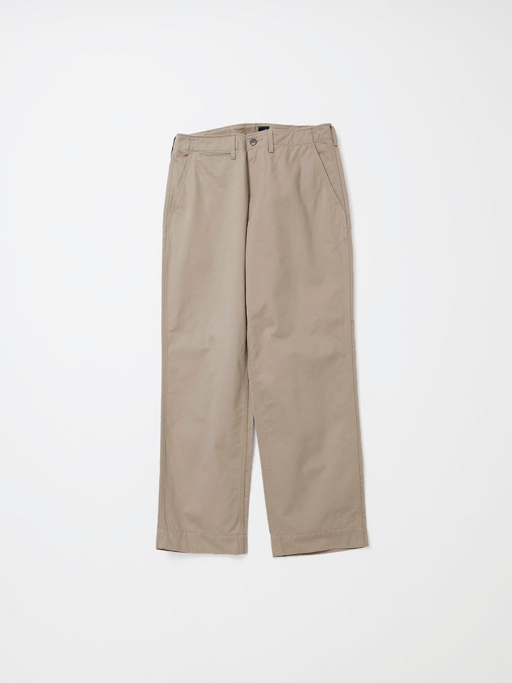 FATIGUE SLACKS - FP010・"DESERT SLACKS" / Cotton Chino Cloth - Khaki