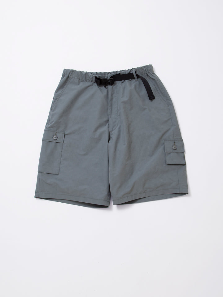 FATIGUE SLACKS - FP014E・"TIGER EASY SHORT SLACKS" / Polyester Ripstop - Light Grey