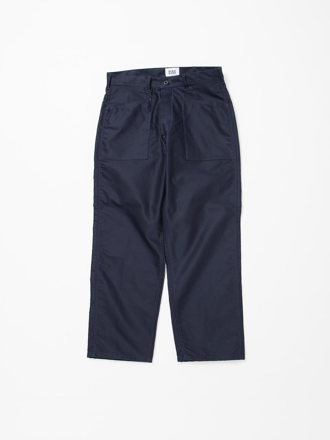 FP016・"SEAMANS SLACKS" / Giza Cotton Moleskin - Navy