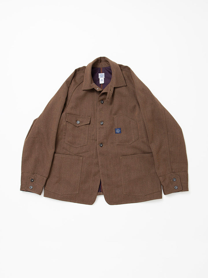 POST O'ALLS × THE CORONA UTILITY - PC1102・ #1102 Engineer's Jacket / CORONA・Cavalry Twill