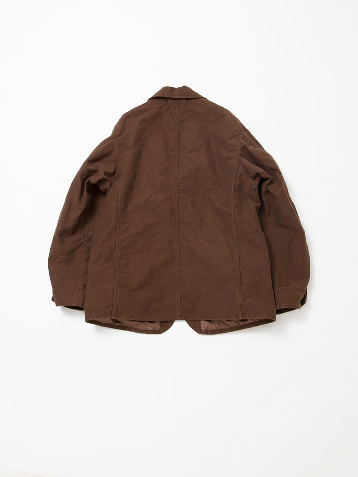 THE CORONA UTILITY - CJ002・Utility Work Coat / Cotton Moleskin / Brown