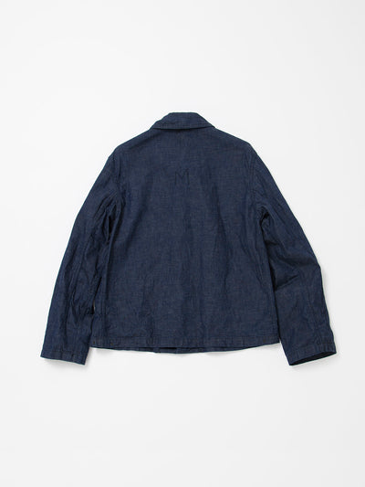 CJ004 - CORONA・Utility Navy Jumper / High Density Indigo Denim