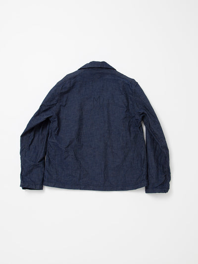 CJ005 - CORONA・Utility Sailor Jacket / 8.5oz High Density Indigo Denim
