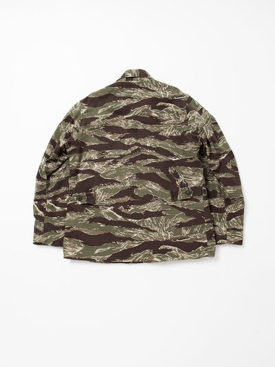 THE CORONA UTILITY・B.D.U Jacket / Tiger Stripe・Combat Fatigue Pattern Twill w/Special Bio Wash