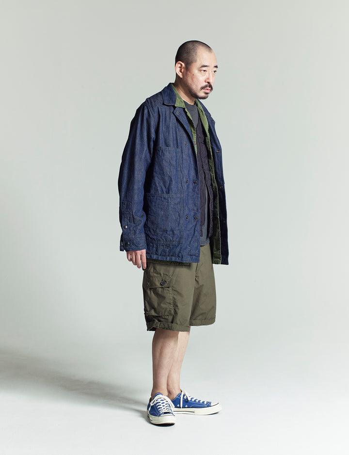 A-1 CLOTHING × THE CORONA UTILITY - CJ123A-1・Cross Town Jacket / Indigo Denim