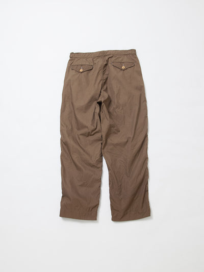 CP026E - CORONA・2T Desert Slacks / High Density Cotton Gabardine - Dark Khaki