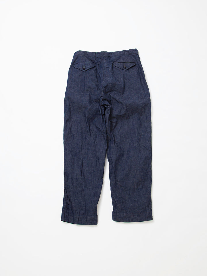 CP026E・2T Desert Slacks / 8.5oz High Density Indigo Denim