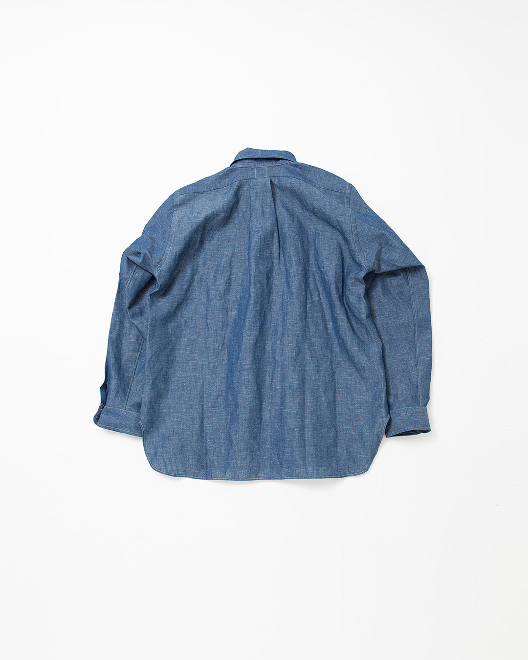 THE CORONA UTILITY - CS006・White Collar Work Shirt / Blue