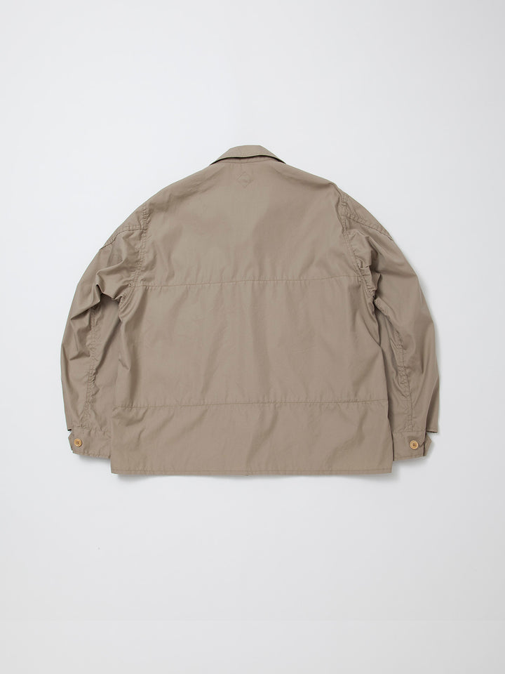 THE CORONA UTILITY - CS008・Utility Pullover Stream Shirt / USMC M-51 NYCO Blocks - Beige