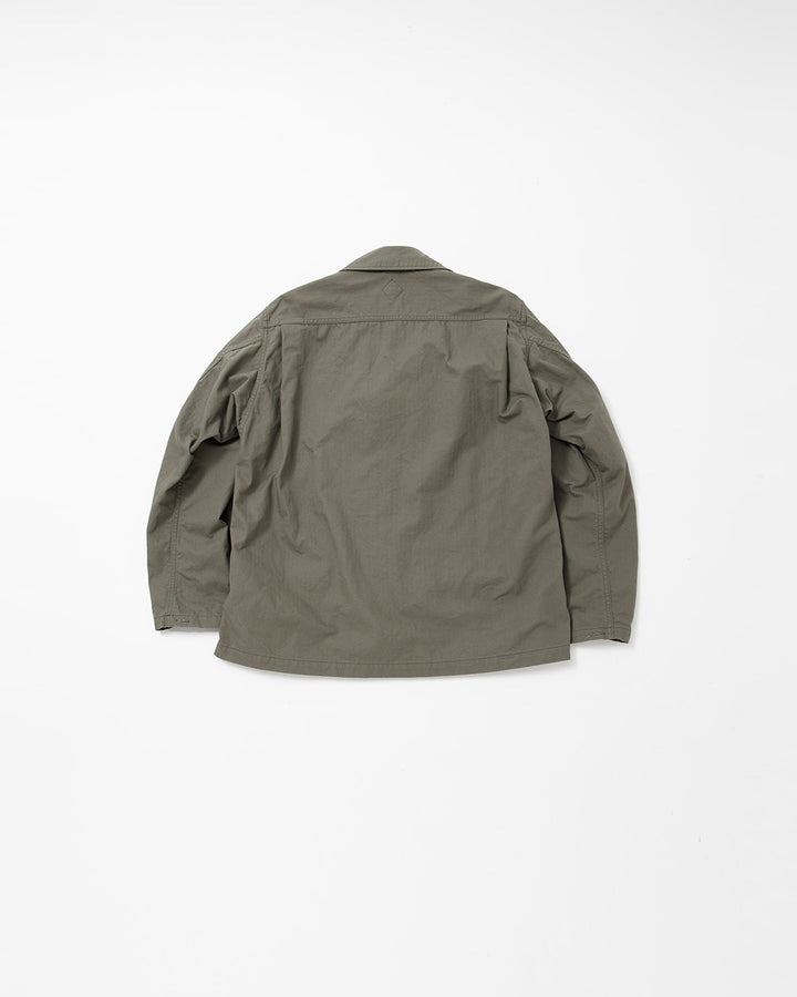 CS022・Navy Utility Jac Shirt / Olive Green